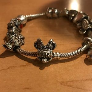 Minnie portrait charm